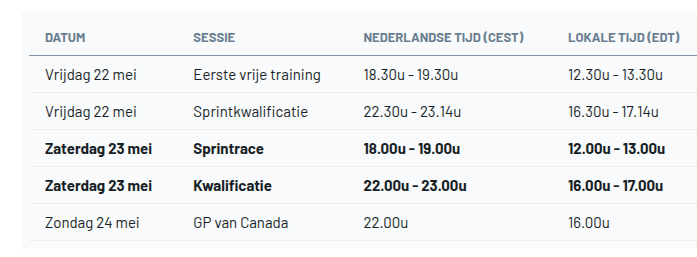 tijdschema-2026